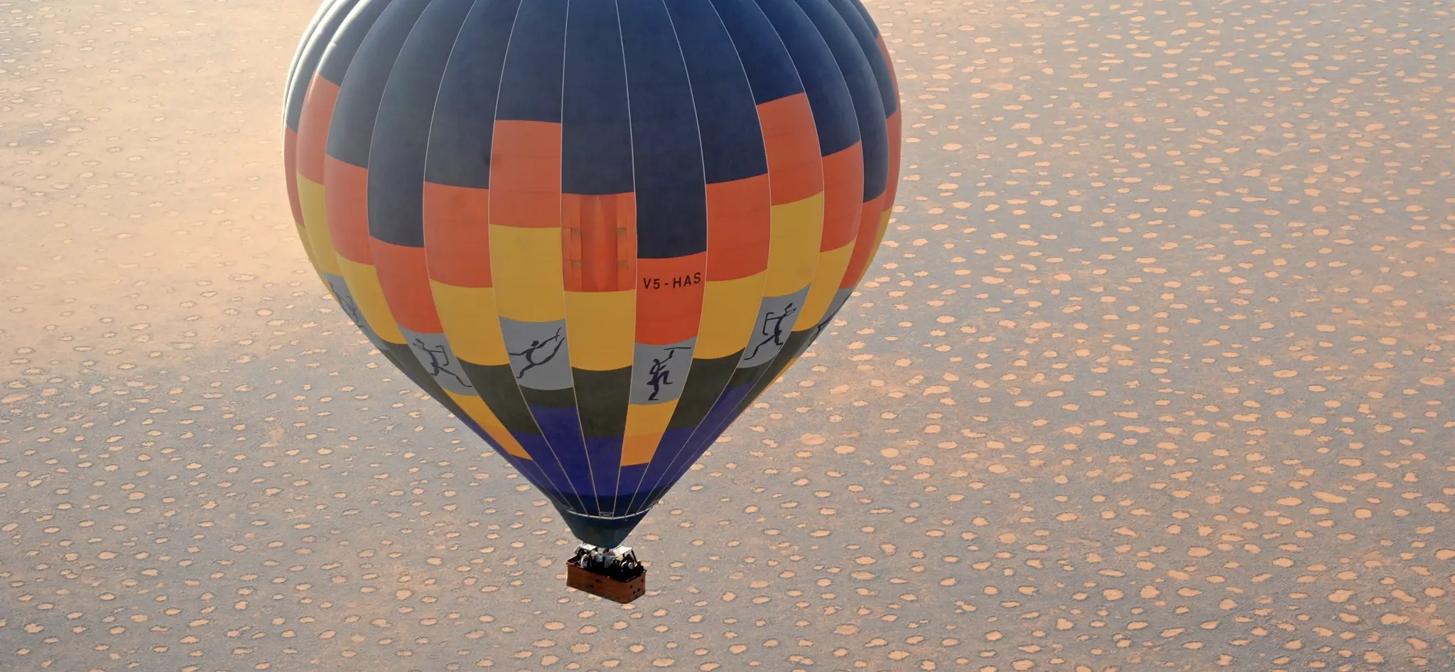 Balloon in fairy circles