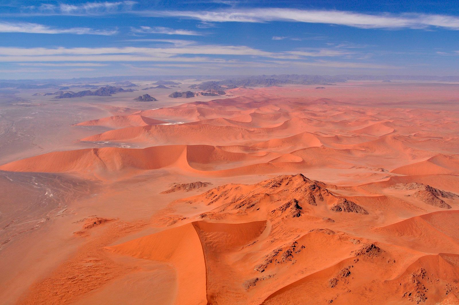 Sossusvlei Concession — aerial dunes